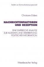 Cover-Bild Nachrichtenfaktoren und Rezeption