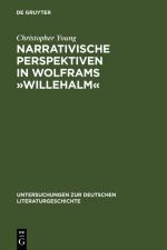 Cover-Bild Narrativische Perspektiven in Wolframs »Willehalm«