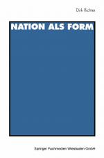 Cover-Bild Nation als Form