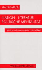 Cover-Bild Nation - Literatur - Politische Mentalität