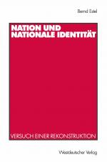 Cover-Bild Nation und nationale Identität