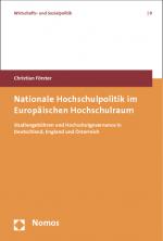 Cover-Bild Nationale Hochschulpolitik im Europäischen Hochschulraum