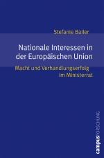Cover-Bild Nationale Interessen in der Europäischen Union