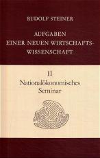 Cover-Bild Nationalökonomisches Seminar