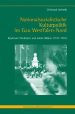 Cover-Bild Nationalsozialistische Kulturpolitik im Gau Westfalen-Nord