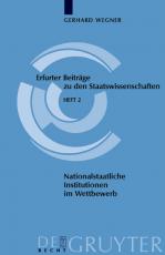 Cover-Bild Nationalstaatliche Institutionen im Wettbewerb