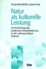 Cover-Bild Natur als kulturelle Leistung