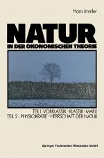 Cover-Bild Natur in der ökonomischen Theorie
