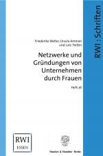 Cover-Bild Netzwerke und Gründungen von Unternehmen durch Frauen.