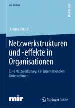 Cover-Bild Netzwerkstrukturen und -effekte in Organisationen