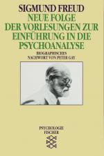 Cover-Bild Neue Folge der Vorlesungen zur Einführung in die Psychoanalyse