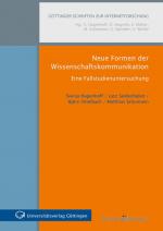 Cover-Bild Neue Formen der Wissenschaftskommunikation