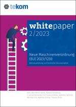 Cover-Bild Neue Maschinenverordnung (EU 2023/1230)