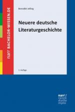 Cover-Bild Neuere deutsche Literaturgeschichte