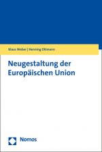 Cover-Bild Neugestaltung der Europäischen Union