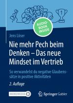 Cover-Bild Nie mehr Pech beim Denken – Das neue Mindset im Vertrieb