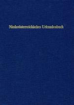 Cover-Bild Niederösterreichisches Urkundenbuch