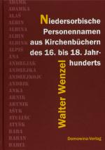 Cover-Bild Niedersorbische Personennamen aus Kirchenbüchern des 16. bis 18. Jahrhundert