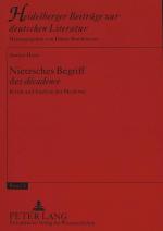 Cover-Bild Nietzsches Begriff der «décadence»