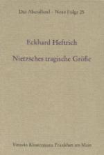 Cover-Bild Nietzsches tragische Grösse