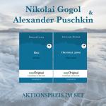 Cover-Bild Nikolai Gogol & Alexander Puschkin (Bücher + 2 Audio-CDs) - Lesemethode von Ilya Frank