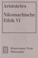 Cover-Bild Nikomachische Ethik VI