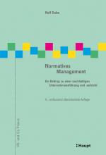 Cover-Bild Normatives Management