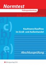Cover-Bild Normtest Kaufmann/Kauffrau im Groß- und Außenhandel
