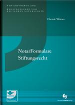 Cover-Bild Notarformulare Stiftungsrecht