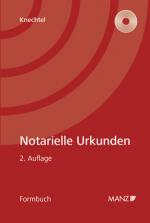 Cover-Bild Notarielle Urkunden