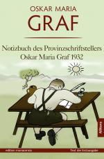 Cover-Bild Notizbuch des Provinzschriftstellers Oskar Maria Graf 1932