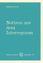 Cover-Bild Notizen aus dem Interregnum