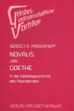 Cover-Bild Novalis und Goethe in der Geschichte des Abendlandes