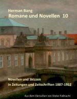 Cover-Bild Novellen und Skizzen in Zeitungen und Zeitschriften 1887 - 1912