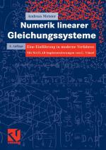 Cover-Bild Numerik linearer Gleichungssysteme