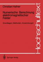 Cover-Bild Numerische Berechnung elektromagnetischer Felder