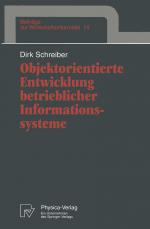 Cover-Bild Objektorientierte Entwicklung betrieblicher Informationssysteme