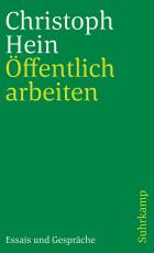 Cover-Bild Öffentlich arbeiten