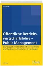 Cover-Bild Öffentliche Betriebswirtschaftslehre - Public Management