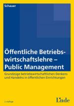 Cover-Bild Öffentliche Betriebswirtschaftslehre - Public Management