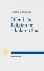 Cover-Bild Öffentliche Religion im säkularen Staat