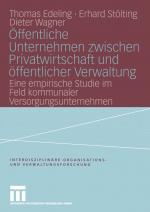 Cover-Bild Öffentliche Unternehmen zwischen Privatwirtschaft und öffentlicher Verwaltung