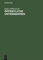 Cover-Bild Öffentliche Unternehmen