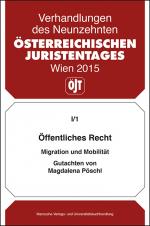 Cover-Bild Öffentliches Recht Migration und Mobilität Gutachten von Magdalena Pöschl
