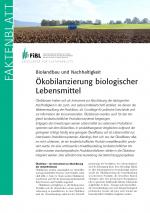 Cover-Bild Ökobilanzierung biologischer Lebensmittel