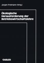 Cover-Bild Ökologische Herausforderung der Betriebswirtschaftslehre