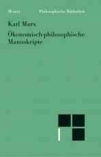 Cover-Bild Ökonomisch-philosophische Manuskripte