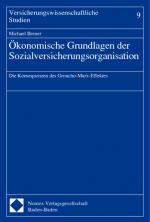 Cover-Bild Ökonomische Grundlagen der Sozialversicherungsorganisation