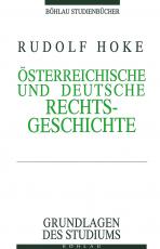 Cover-Bild Österreichische und Deutsche Rechtsgeschichte