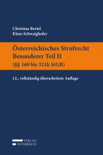 Cover-Bild Österreichisches Strafrecht. Besonderer Teil II (§§ 169 bis 321k StGB)